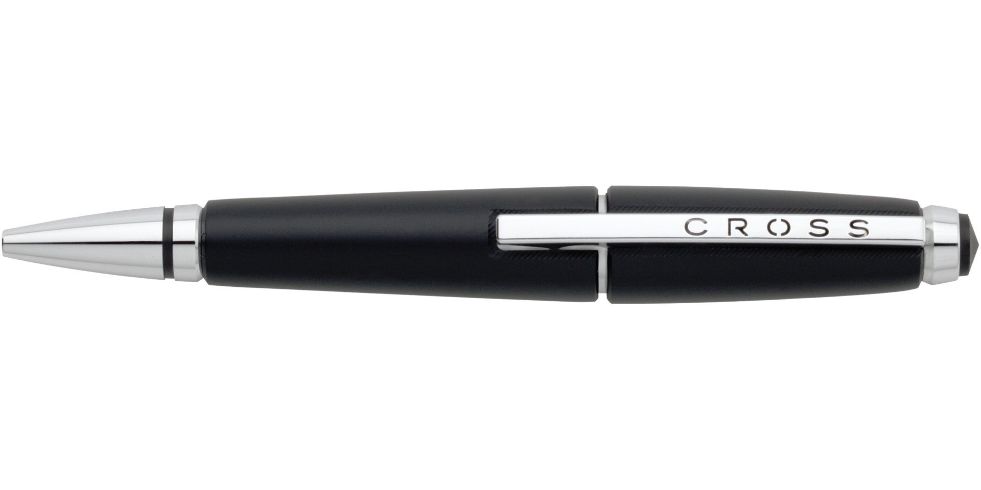 CROSS Edge Jet Black Gel Rollerball Pen | AT0555-2