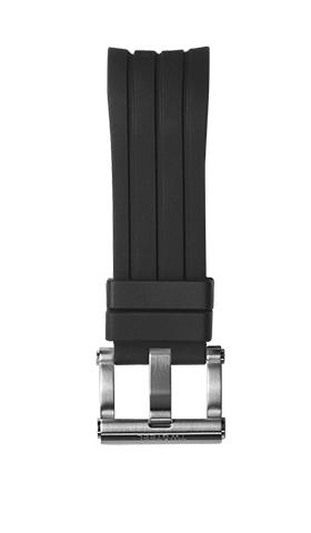 TW Steel Black Silicon Strap | Fits 48mm Case | 24mm Lug Width | TWB131 | TIME Watches
