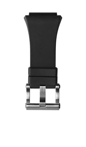 TW Steel Black Silicon Strap | Fits 48mm Case | 32mm Lug Width | TWB681 | TIME Watches
