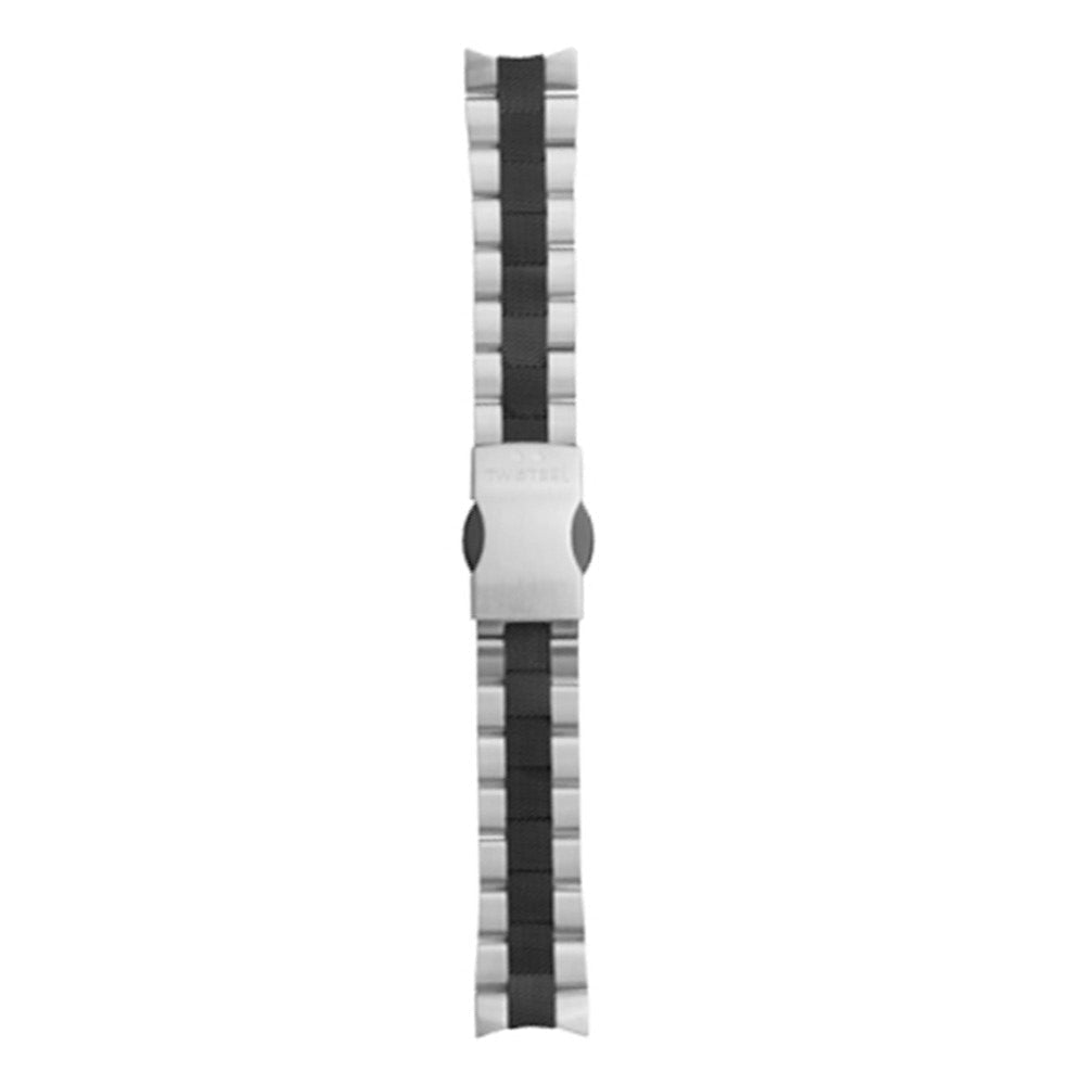 TW Steel Black Steel Strap | Fits 45/50mm Case | 22mm Lug Width | TWB125 | TIME Watches