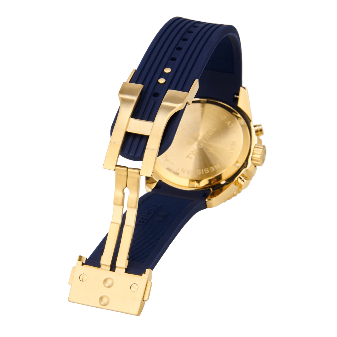 TW Steel Diver Vanceur Blue Dial and Dark Blue Rubber Strap 42mm Men's Watch | VA2 | TIME Watches