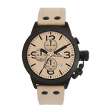 TW Steel Beige Black Chrono Men's Watch | CS117