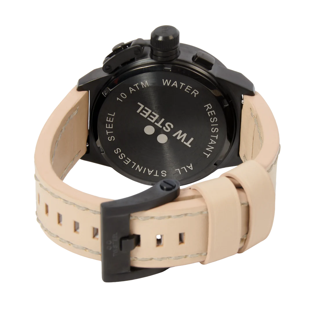 TW Steel Beige Black Chrono Men's Watch | CS117