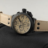 TW Steel Beige Black Chrono Men's Watch | CS117