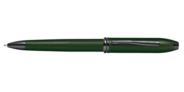 CROSS Townsend Matte Green PVD Micro-knurl Ballpoint Pen | AT0042-63