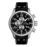 TW Steel Black & Silver Volante Men’s Watch | VS110