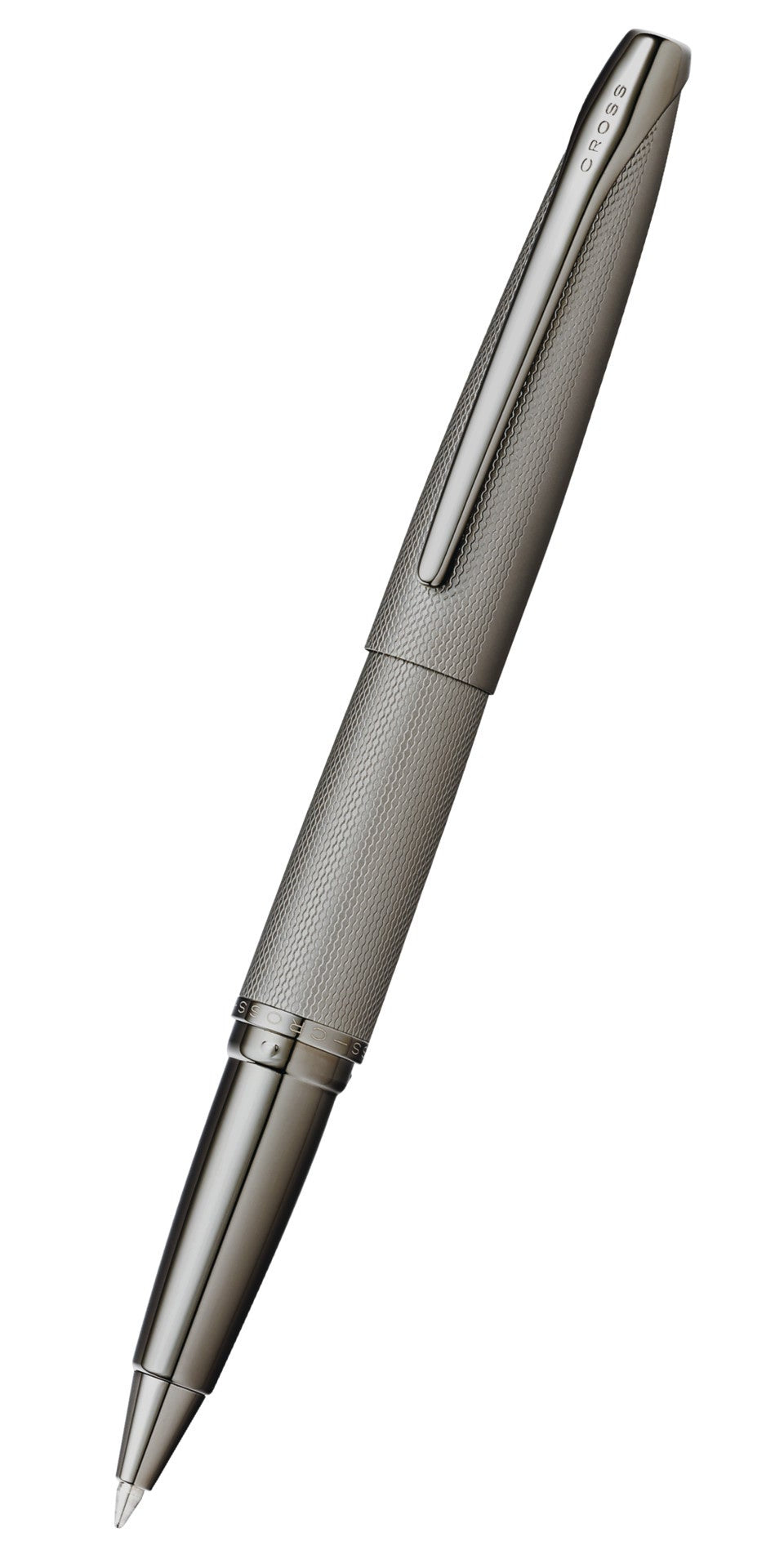 CROSS ATX Sandblasted Titanium Gray Rollerball Pen | 885-46