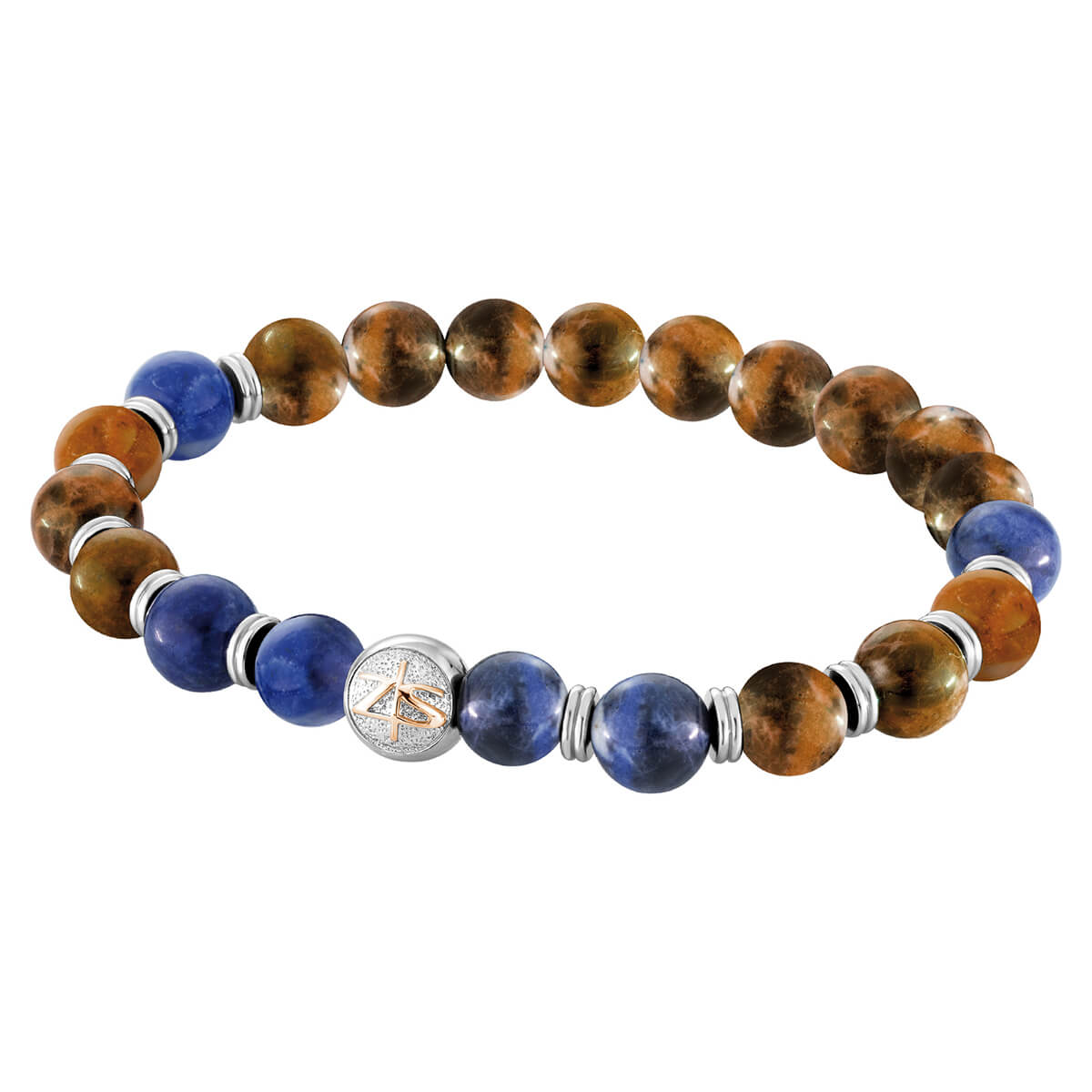 ZEADES CHANDELIER Abyss Blue Tiger Eye Bracelet for Men | ZMB02477 | TIME Watches