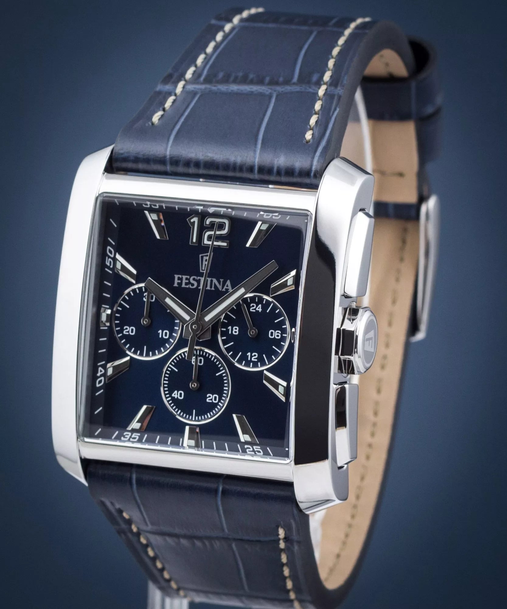 Festina Blue Leather Strap Men's Watch | F20636/2