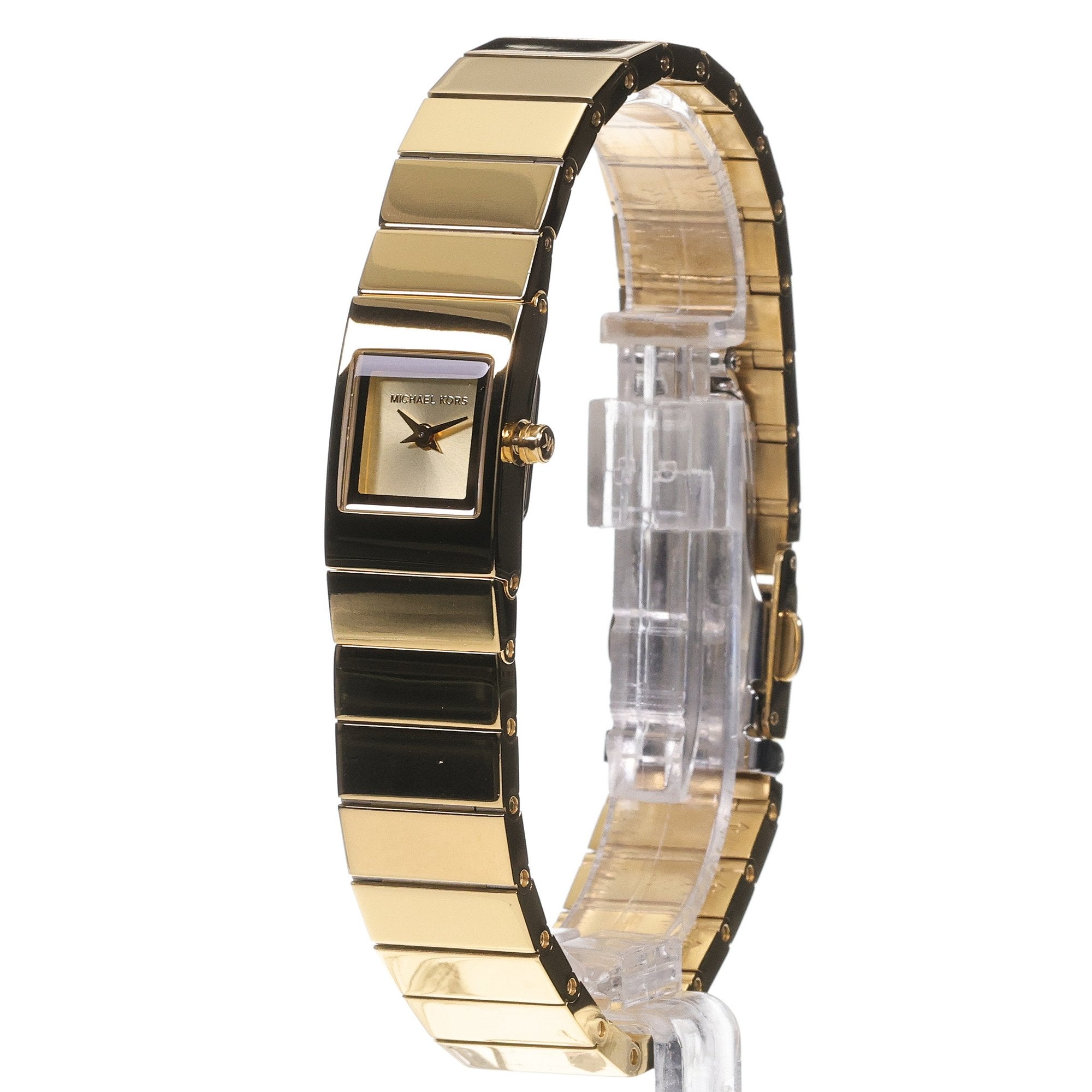 Michael Kors Darrington Gold Dial Gold-Tone Stainless Steel Strap Women's Dress Watch | MK4885