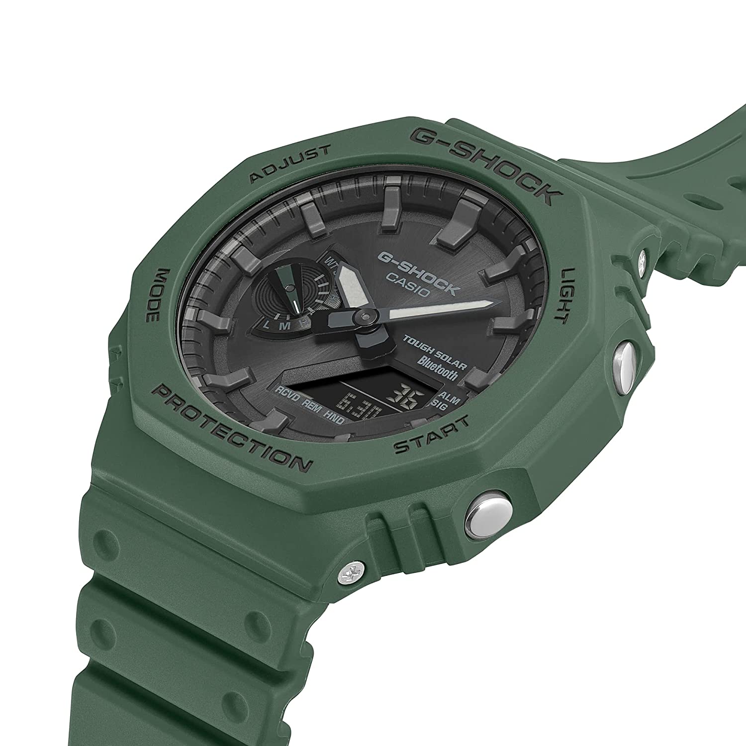 Casio G - Shock Analog - Digital Black Dial Men's Watch - GA | B2100 - 3ADR | TIME Watches
