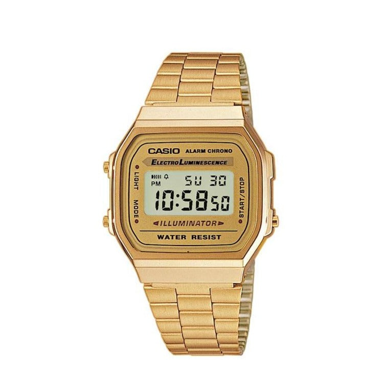CASIO Classic Vintage Unisex Watch - A168W Series | Time Watch Specialists