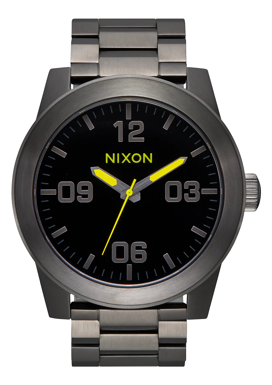 NIXON Corporal Stainless Steel Men's Watch | Time Watch Specialists