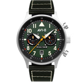 AVI-8 Hawker Hurricane Carey Dual Time Merville Men's Watch | AV-4088-02
