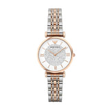Armani Gianni TBar Two Tone Rose Gold Stainless Steel Women's Watch | AR1926 | Time Watch Specialists