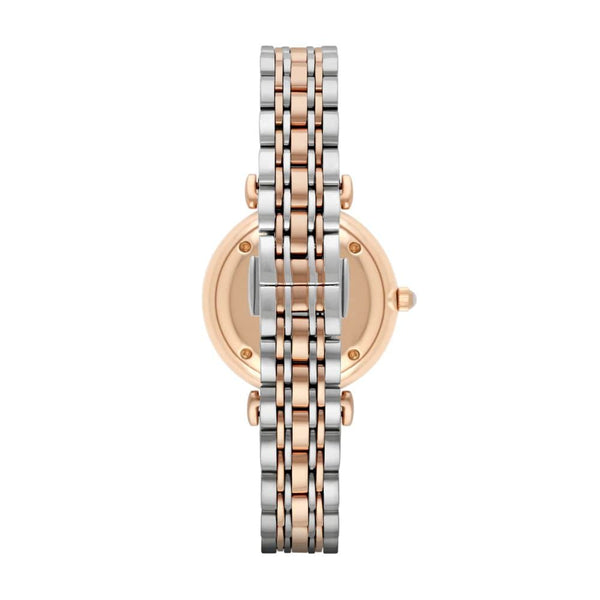 Armani Gianni TBar Two Tone Rose Gold Stainless Steel Women's Watch | AR1926