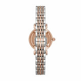 Armani Women's Gianni T-Bar Rose Gold Round Stainless Steel Watch AR11223 | Time Watch Specialists