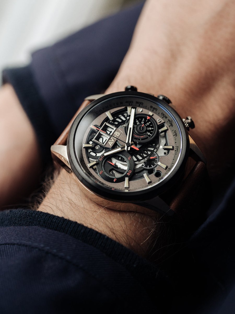 AVI-8 Hawker Harrier Matador Chronograph Desert Brown | AV-4065-06 | Time Watch Specialists