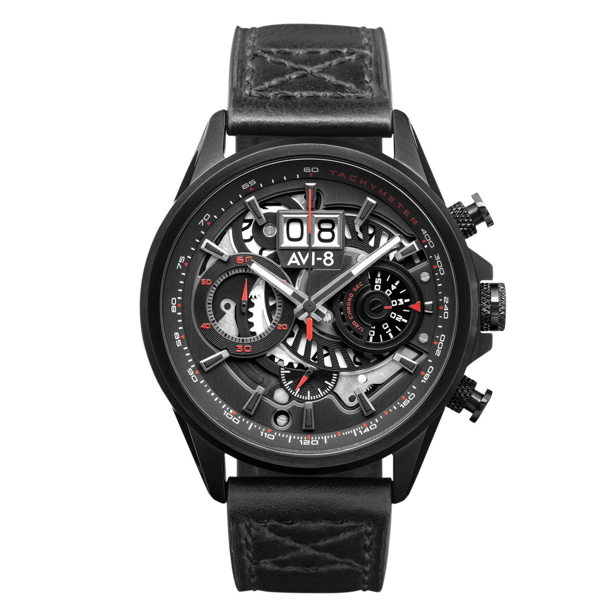 AVI - 8 Hawker Harrier Matador Chronograph Stealth Black | AV - 4065 - 05 | TIME Watches