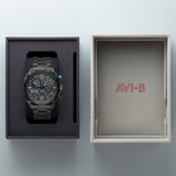 AVI-8 Hawker Hunter Retrograde Chronograph Night Camo Men's Watch | AV-4052-11 | Time Watch Specialists