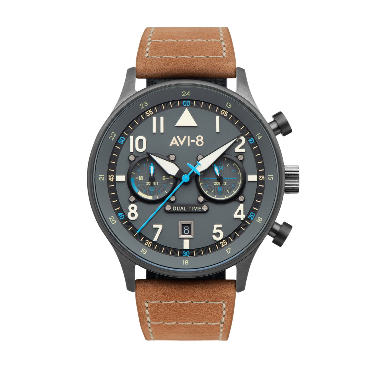 AVI - 8 Hawker Hurricane Orissa Carey Dual Time Men's Watch | AV - 4088 - 04 | TIME Watches