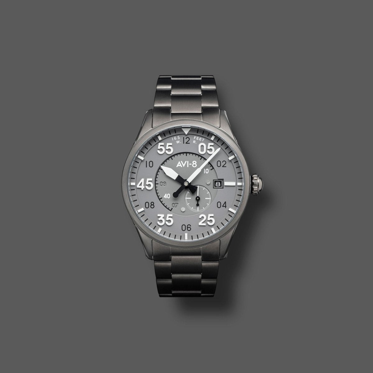 Gunmetal gray watch cheap