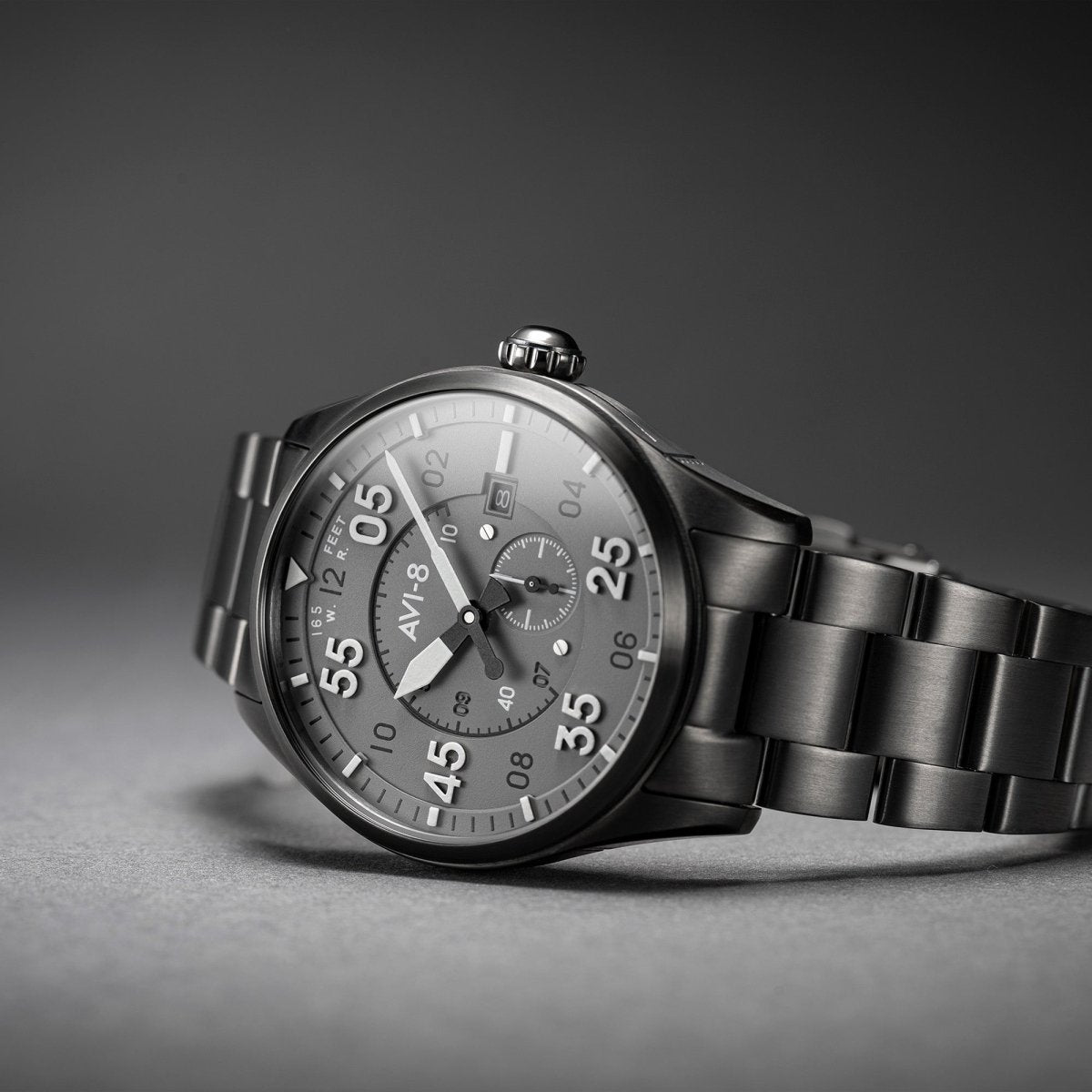 Gunmetal grey sales mens watch