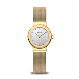 BERING Classic Gold Milanese Mesh Women's Watch | 10126-334 | Time Watch Specialists