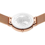 Bering Classic Green Dial Rose Gold Stainless Steel Strap Women's Watch | 14531-368 | Time Watch Specialists