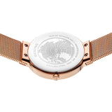 Bering Classic Green Dial Rose Gold Stainless Steel Strap Women's Watch | 14531-368 | Time Watch Specialists