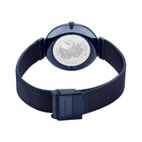 Bering Classic Polished Blue Mesh Bracelet Women's Watch | 18132-398 | Time Watch Specialists