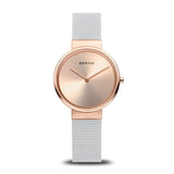 Bering Classic Polished/Brushed Rose Gold Woman's Watch | 14531-266 | Time Watch Specialists