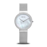 Bering Classic Polished/brushed Silver Classic Mesh Women's Watch | 14531-004 | Time Watch Specialists