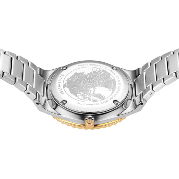 Bering Classic Polished/brushed Silver/Gold Women's Watch | 18936-710 | Time Watch Specialists