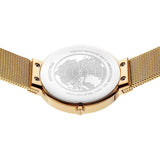Bering Classic White Dial Gold Stainless Steel Women's Watch | 14531-330 | Time Watch Specialists