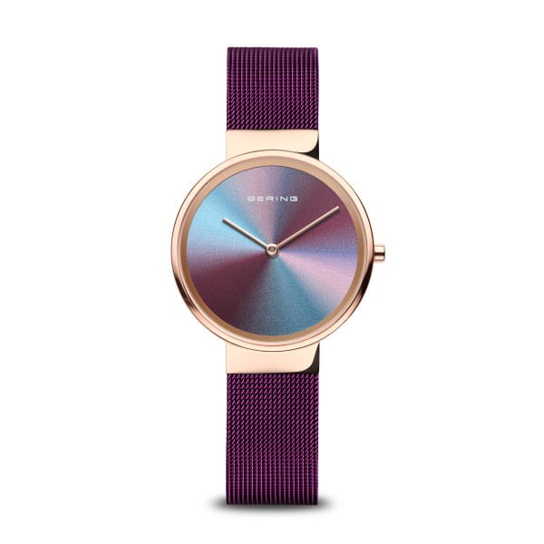 Bering Polished Rose Gold Women's Watch | 10X31ANNIV3 | Time Watch Specialists