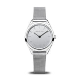 Bering Ultra Slim Polished Silver Women's Watch - 17031-000 | Time Watch Specialists