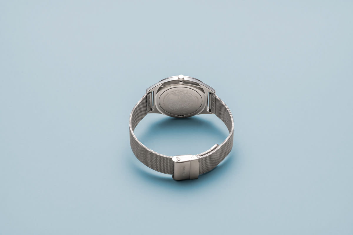 BERING Ultra Slim Polished/Brushed Silver Unisex Watch -17140-002 | Time Watch Specialists