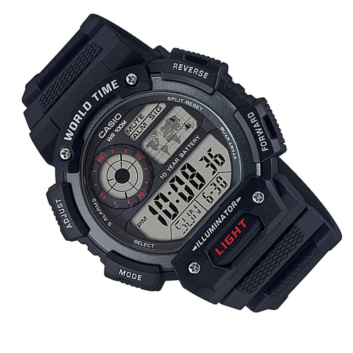 Casio 10 Year Battery Men's Watch | AE - 1400WH - 1AVDF | TIME Watches