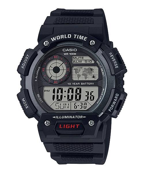 Casio 10 Year Battery Men's Watch | AE - 1400WH - 1AVDF | TIME Watches