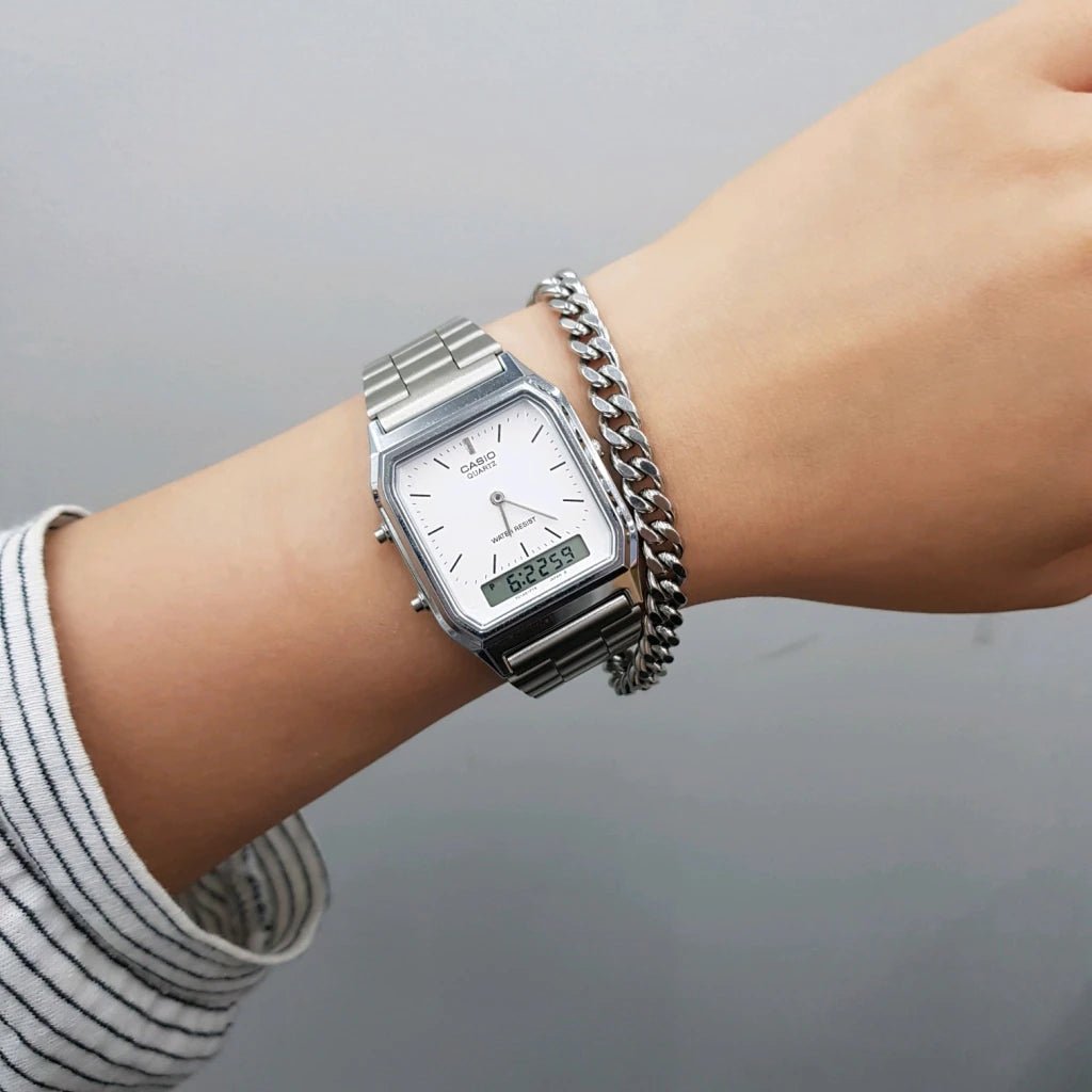 CASIO Anadigital Men's Watch - AQ230A-7D | Time Watch Specialists