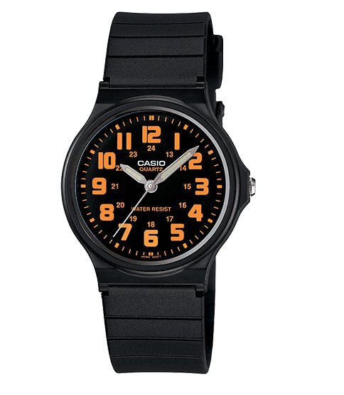 Casio Analog Black Resin Men's Watch | MQ - 71 - 4BDF | TIME Watches
