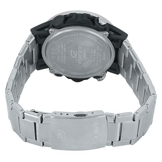 Casio Analog - Digital Black Dial Men's Watch | ECB - 40D - 1ADF | TIME Watches