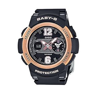 CASIO Baby G Dual Dial Black Women's Watch | BGA-210-1BDR | Time Watch Specialists
