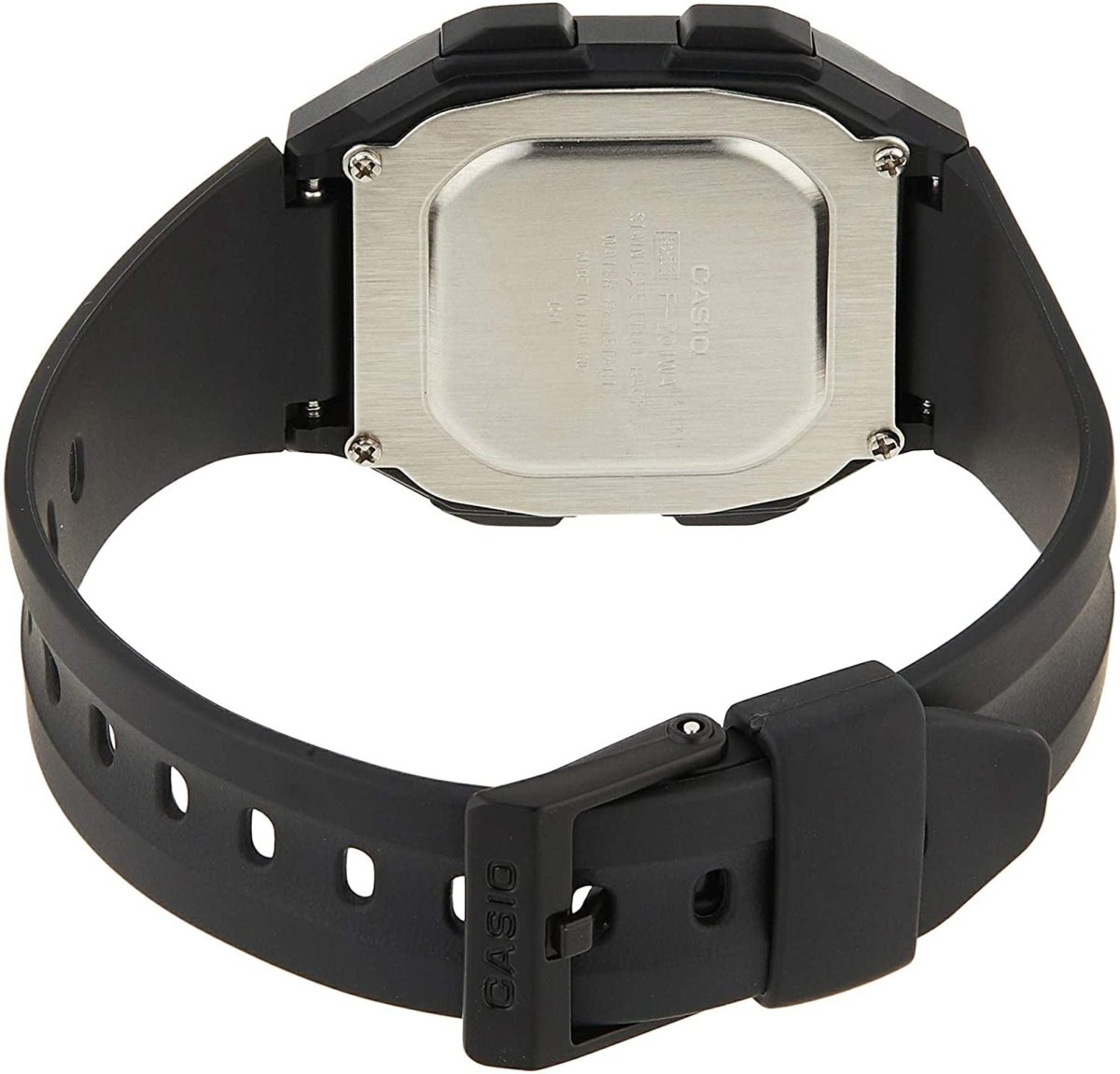 Casio Black Digital Men's Watch | F201WA - 1AUDF | TIME Watches