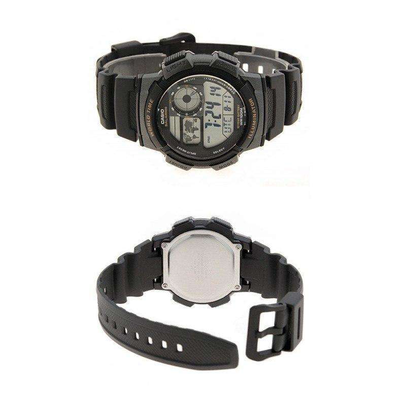 CASIO Black Resin Strap Men's Watch | AE - 1000W - 1AVDF | TIME Watches