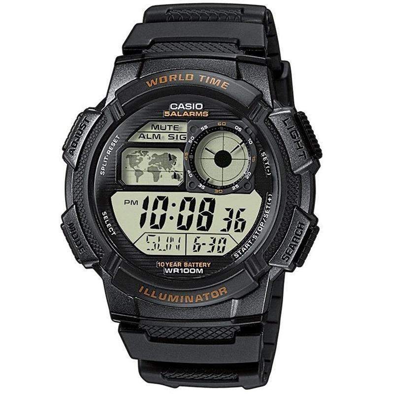 CASIO Black Resin Strap Men's Watch | AE - 1000W - 1AVDF | TIME Watches
