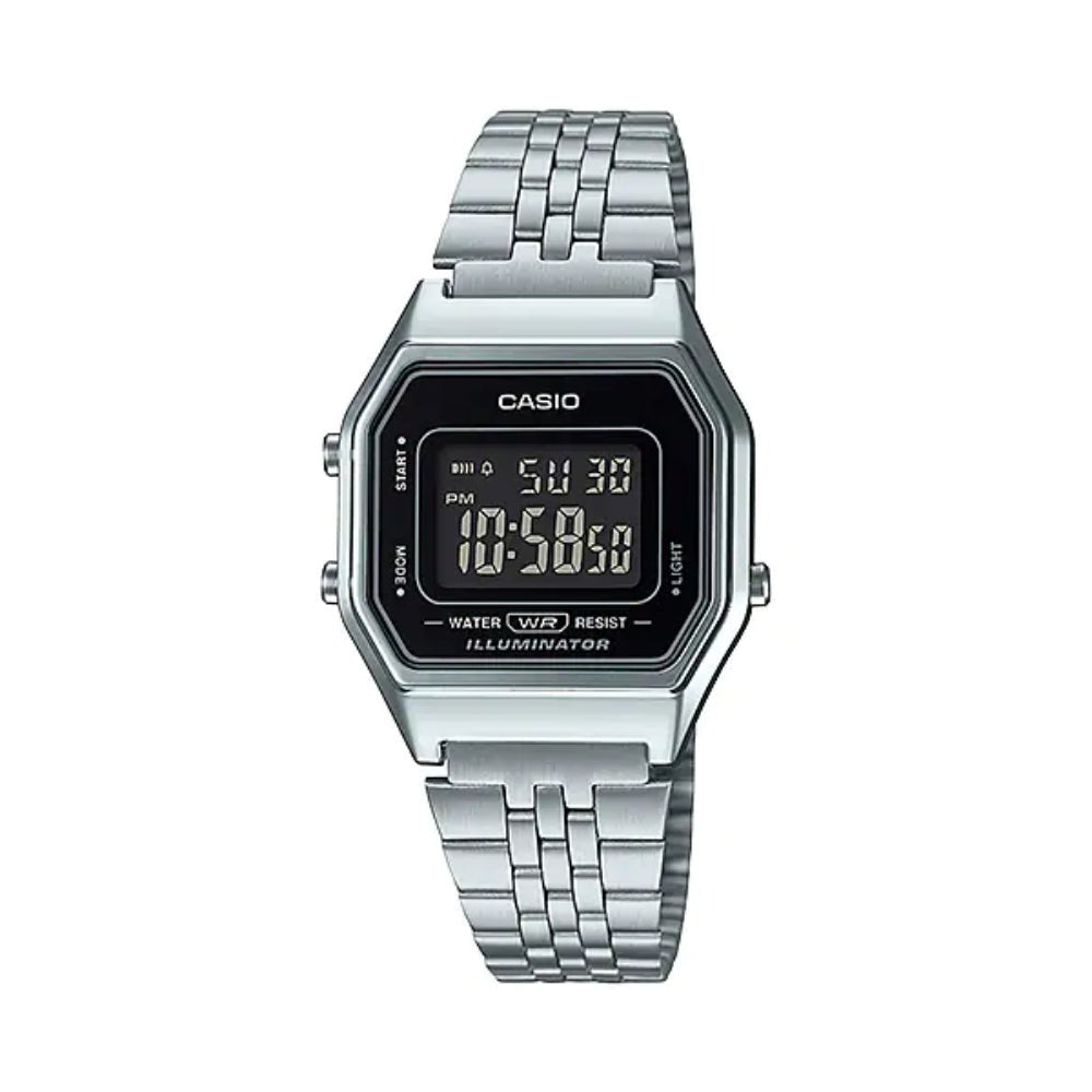 CASIO Classic Stainless Steel Unisex Watch | LA680WA - 1BDF | TIME Watches