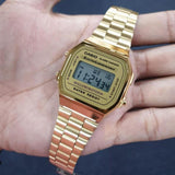 Casio Classic Vintage Unisex Watch | A168WG-9WDF | Time Watch Specialists