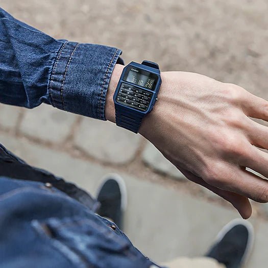 Casio men's top calculator watch